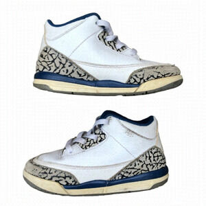 RARE 2010 Air Jordan 3 Retro True Blue Size 8C